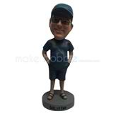 Personalized custom Relaxing man bobble head