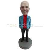 Customized casual bobblehead dolls