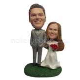 Personalized Customize wedding bobbleheads