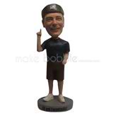 Personalized custom Relaxing man bobblehead