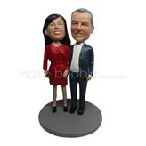 Customize wedding bobblehead doll