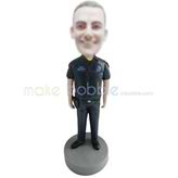 Custom police bobblehead