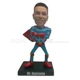 Custom super man bobble head