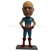 Custom super man bobblehead doll