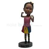 Custom fashion female bobblehead dolls