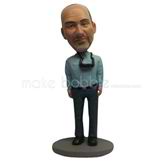 Personalized Custom work man bobble heads