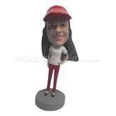 Customize fashion female bobble heads