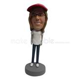 Customize fashion female bobble head