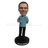 Personalized Custom casual man bobblehead doll