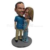 Custom couple bobble head