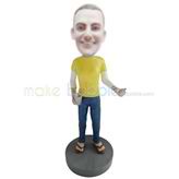 Personalized custom Leisure bobblehead doll