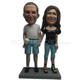 Custom couple bobblehead doll