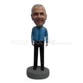 Custom bobblehead dolls of casual man