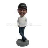 Personalized Custom bobblehead dolls of casual man