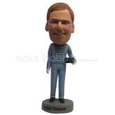 Custom Dressed man bobble heads