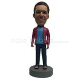 Personalized Custom bobble heads of Relaxing man