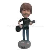 Custom guitar bobbleheads