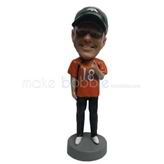 Personalized Custom bobblehead doll of Relaxing man