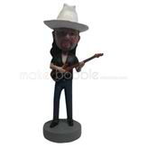 Custom Bass bobble head