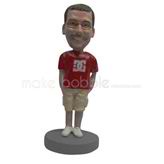 Personalized Custom bobblehead of Leisure man