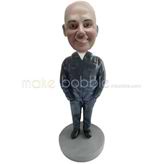 Personalized custom Leisure man bobble heads