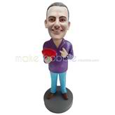 Personalized custom Leisure man bobble head