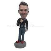 Personalized Custom bobble heads of Leisure man