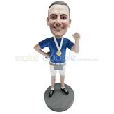 Running Champion personalized bobblehead dolls