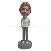 Personalized Custom bobblehead of Leisure man