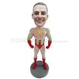 Personalized custom strong man bobblehead