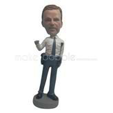 Custom police bobblehead doll