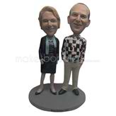 Customize couple bobble heads