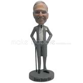 Personalized Custom Gentleman bobbleheads