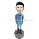 Custom Riding Gear boy bobbleheads