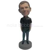 Personalized Custom Relaxing man bobble head