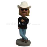 Personalized Custom blue jeans bobblehead