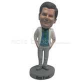 Personalized Custom Relaxing man bobblehead