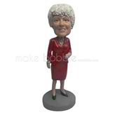 Personalized Custom Fashion Lady bobbleheads