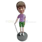 Custom golf bobblehead doll