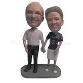 Personalized custom couple bobble heads