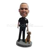 Custom Police and the Hound bobbleheads