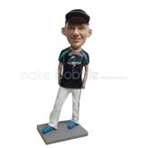 Customize casual man bobble head