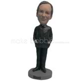 Customize casual man bobblehead doll