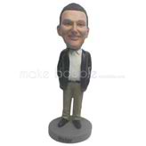 Customize casual man bobblehead dolls