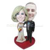 Wedding party bobbleheads