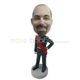 Custom Military officer bobble heads