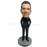 Customize Leisure man bobble heads