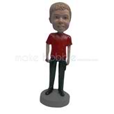 Personalized Custom casual Kids bobbleheads