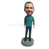 Custom casual bobble heads