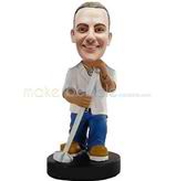 Personalized custom man bobble heads